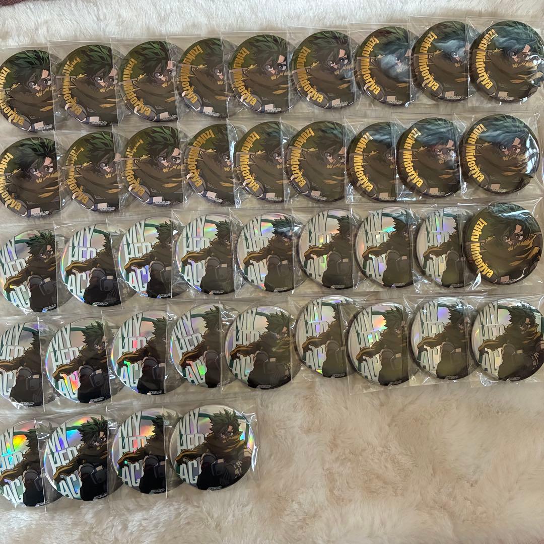 僕のヒーローアカデミア 緑谷出久 ヒーロープラザ 缶バッジ