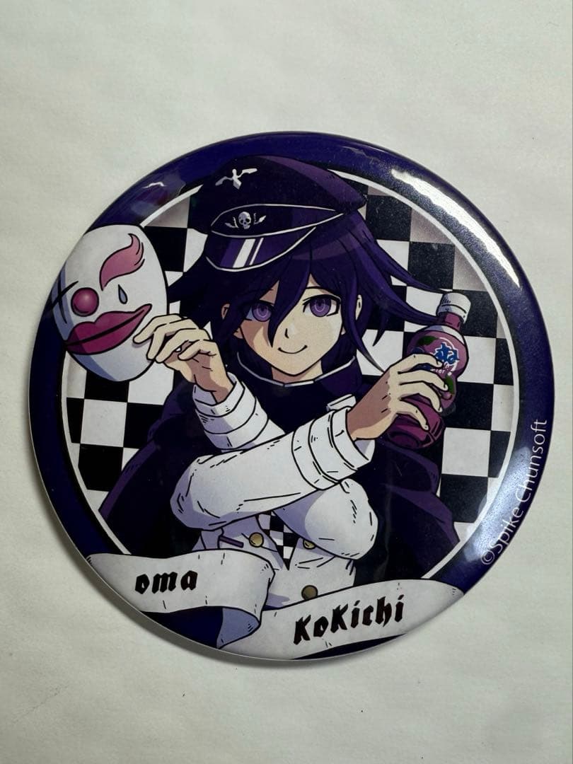 ダンガンロンパ LISTEN FLAVOR 王馬小吉のライアー缶バッジ