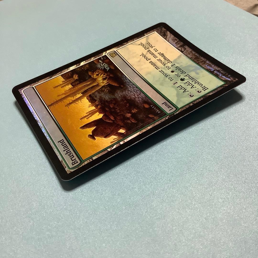 低木林地/Brushland  9ED英語foil