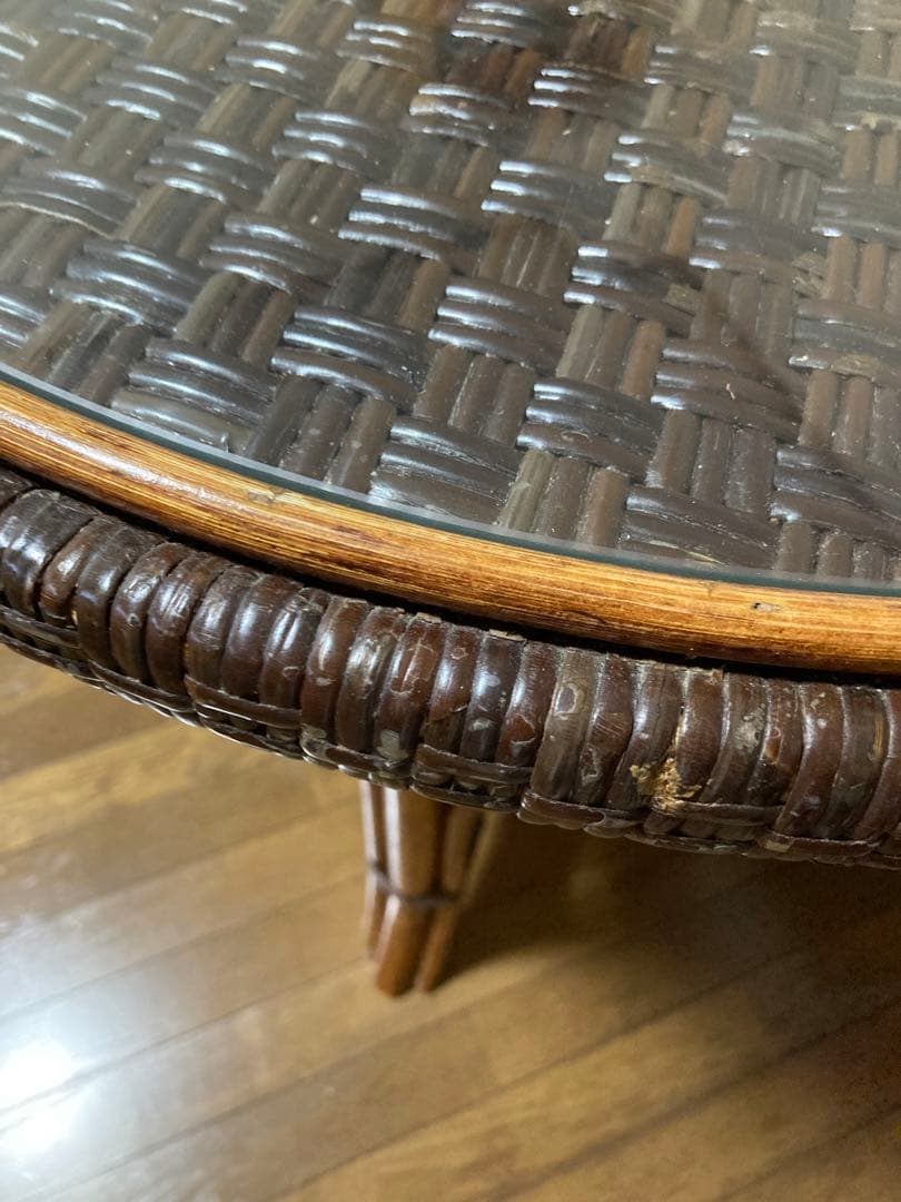 X！Kazama ラタン　テーブル