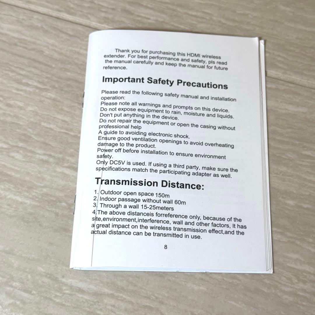 HDMI ワイヤレス 4K 150m 無線 長い ケーブル代わりに！