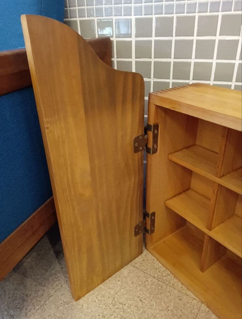 希少　コカコーラ　ビンテージ　木製　シェルフ　棚