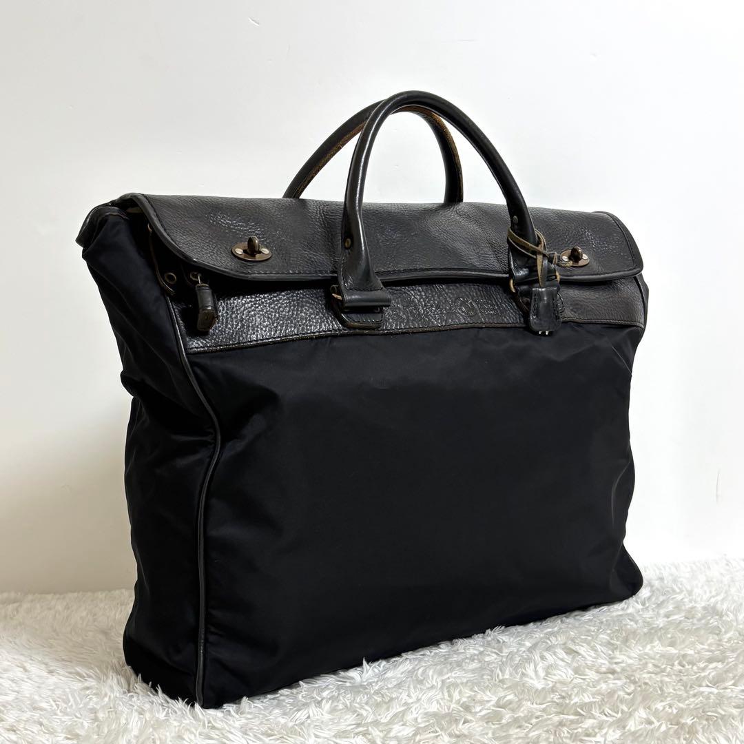 フェリージ ブリーフケース ショルダーバッグ 2way ターンロック ブラック