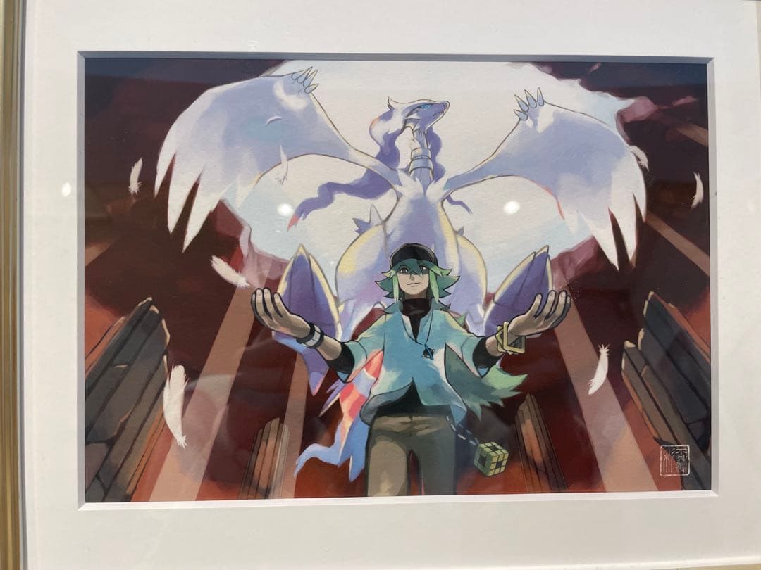 ポケモンセンター コレクタブル アート ポケモン ギャラリー Nのレシラム