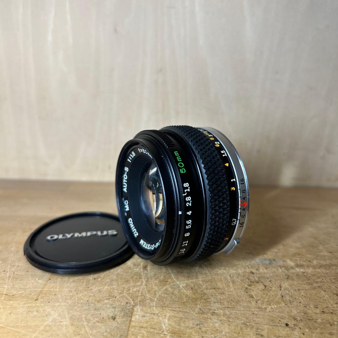 Olympus OM-10+Zuiko Auto-S 50 f1.8 完動極美品