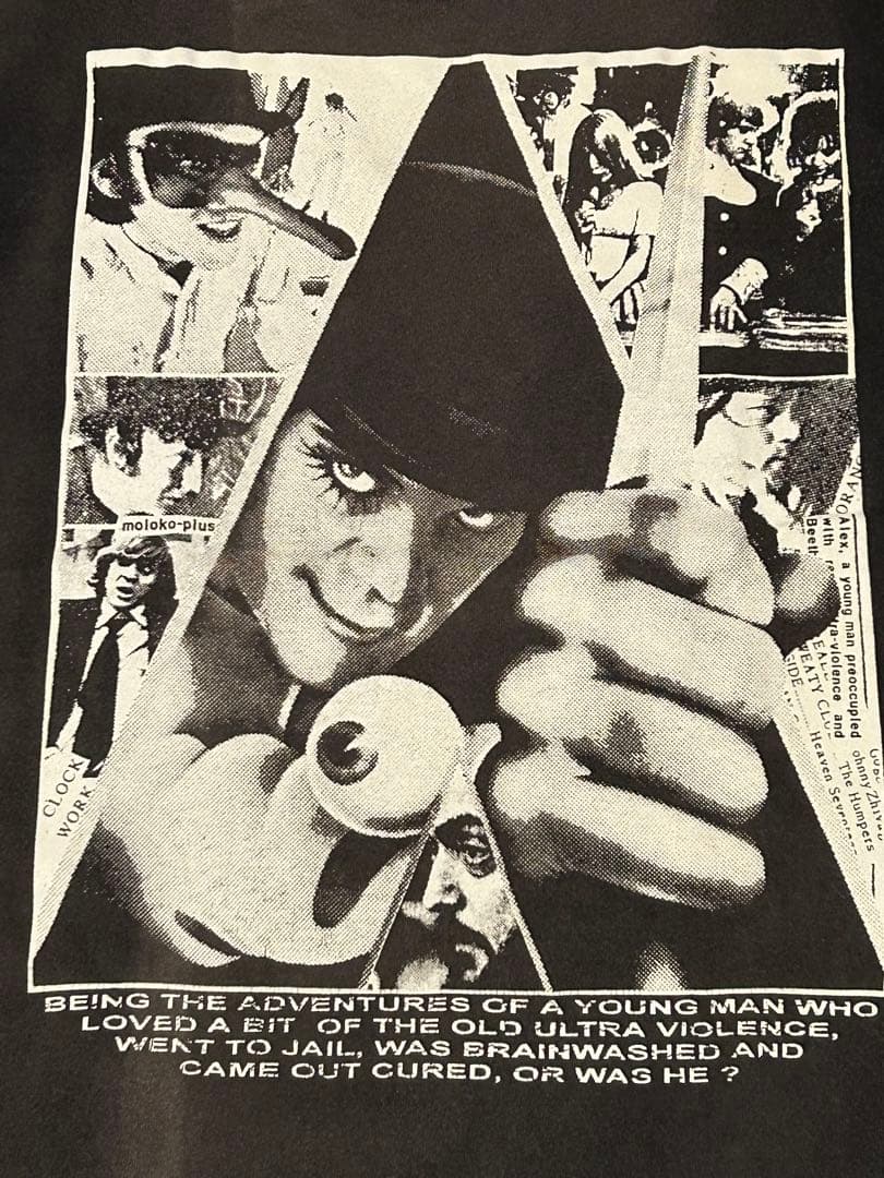 グラフィックプリント Tシャツ ダークグレー 半袖