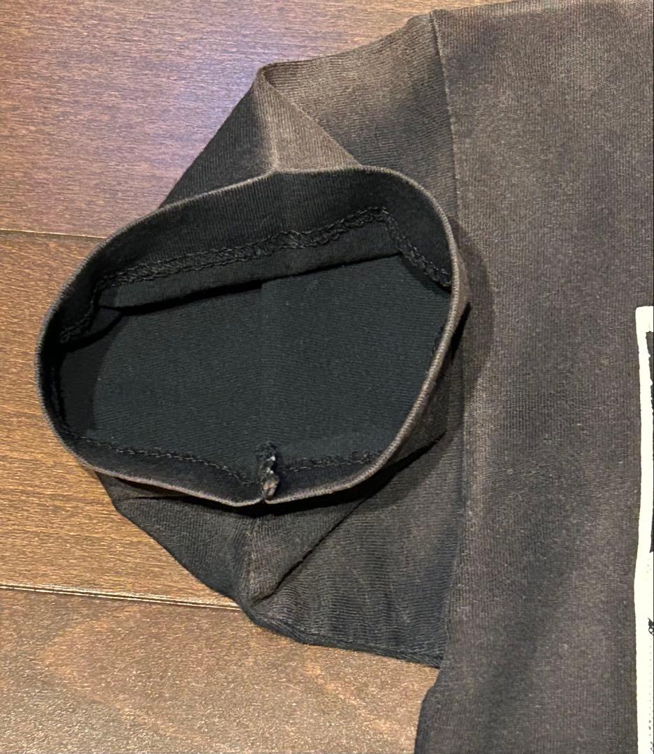 グラフィックプリント Tシャツ ダークグレー 半袖