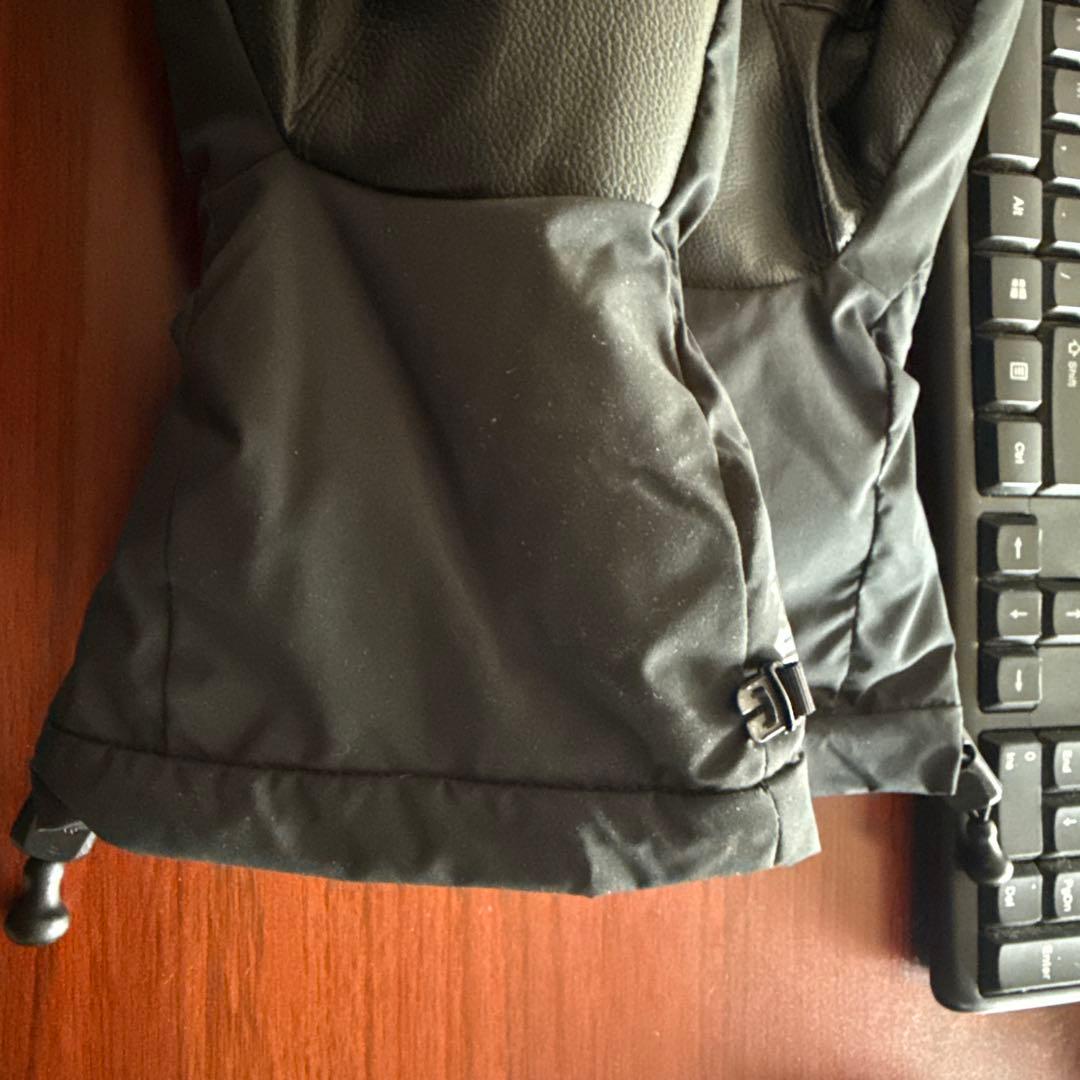 パウダー　ジップ　ミトン