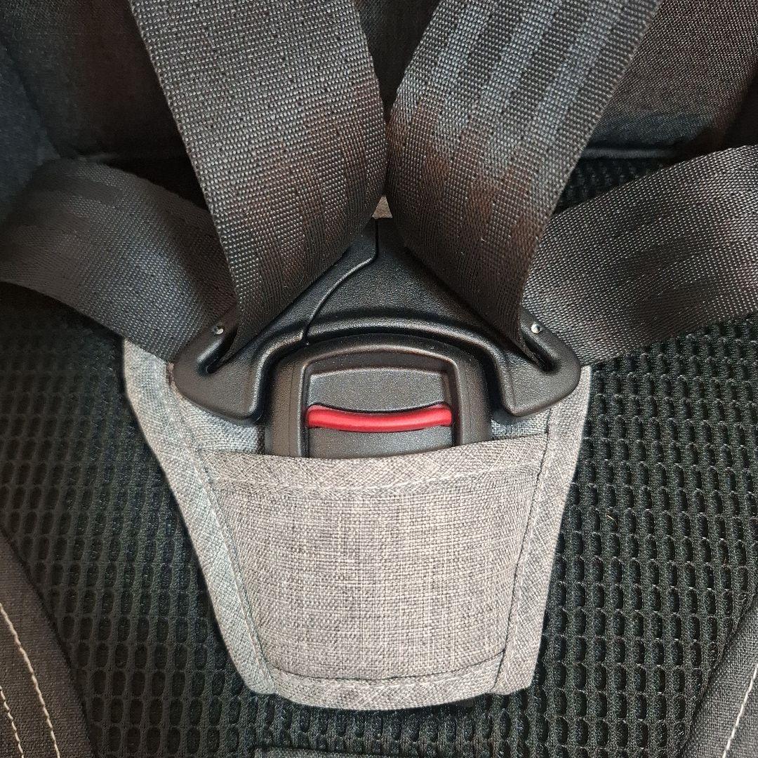 【極美品】日本育児 トラベルベスト EVO チャイルドシート サンドグレー