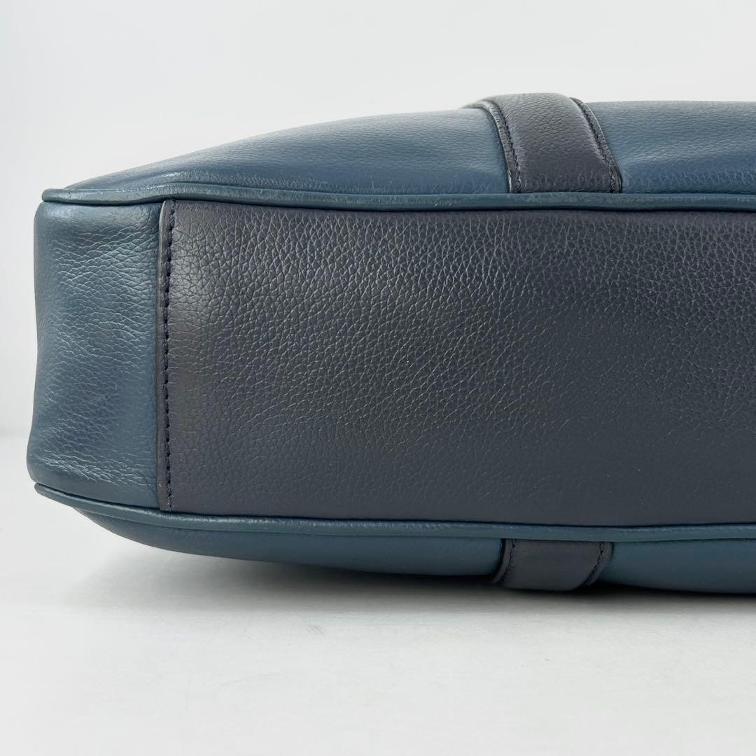 ✅【良品】定価8.9万　メンテ済み　コーチ　ビジネスバッグ　COACH レザー