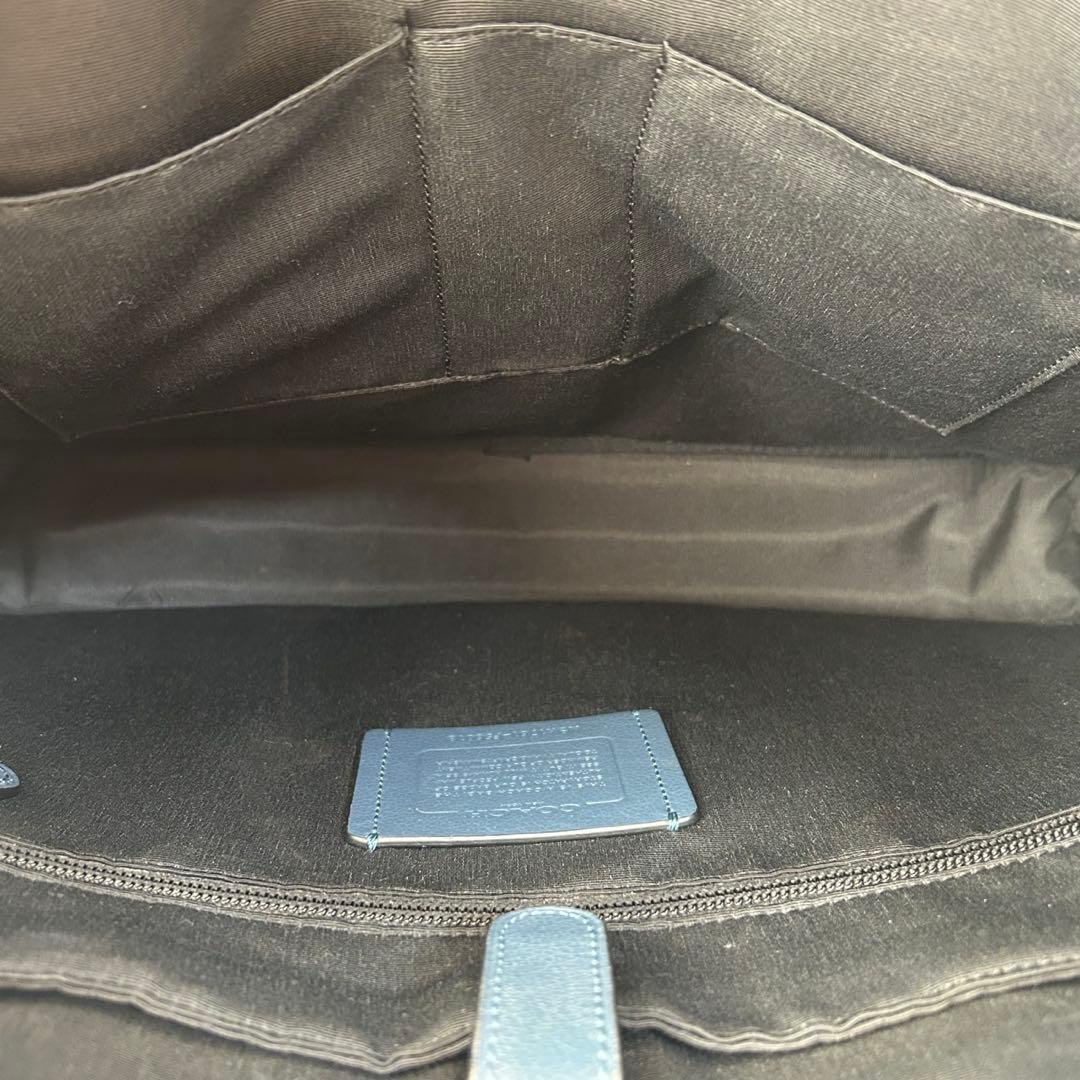 ✅【良品】定価8.9万　メンテ済み　コーチ　ビジネスバッグ　COACH レザー