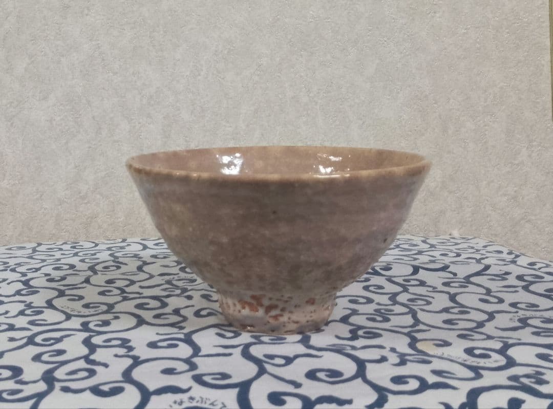 希少！十二世 坂高麗左衛門 萩焼茶碗 共箱 栞付き 保証品