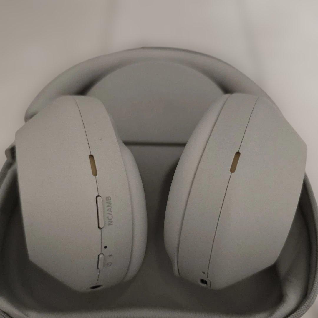 SONYワイヤレスヘッドホン グレー