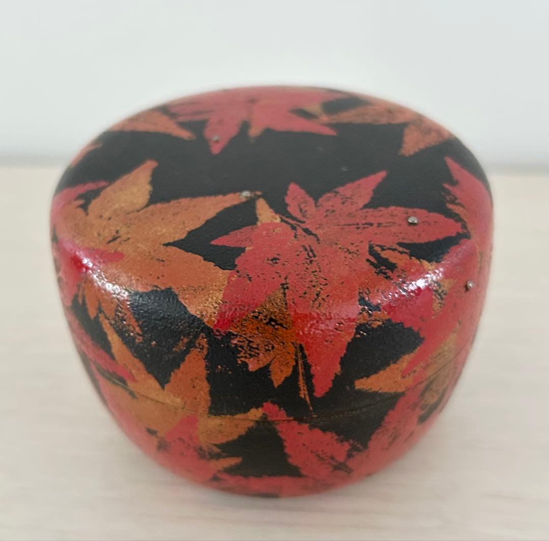 サンシャイン 平棗 紅葉 宗山作一閑