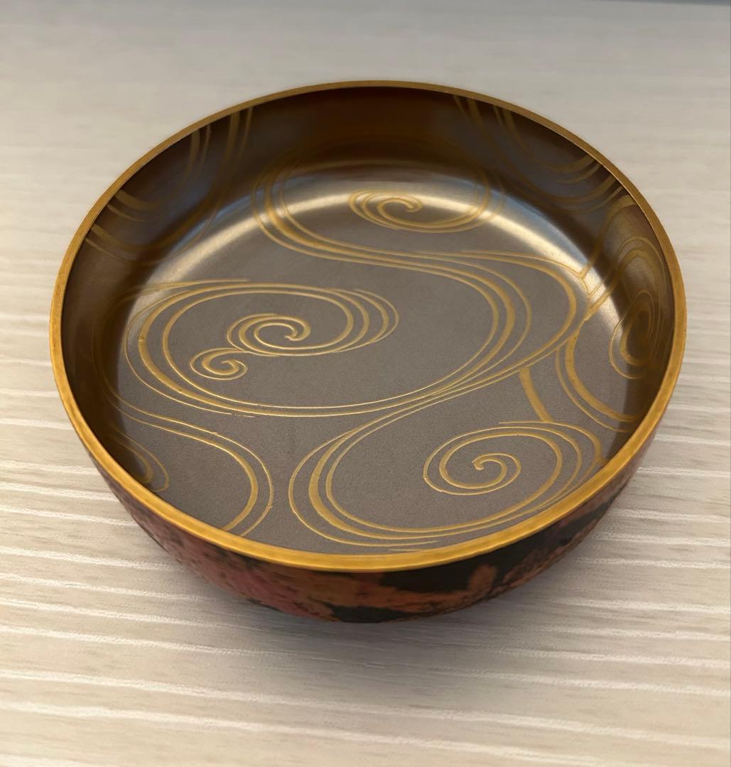 サンシャイン 平棗 紅葉 宗山作一閑