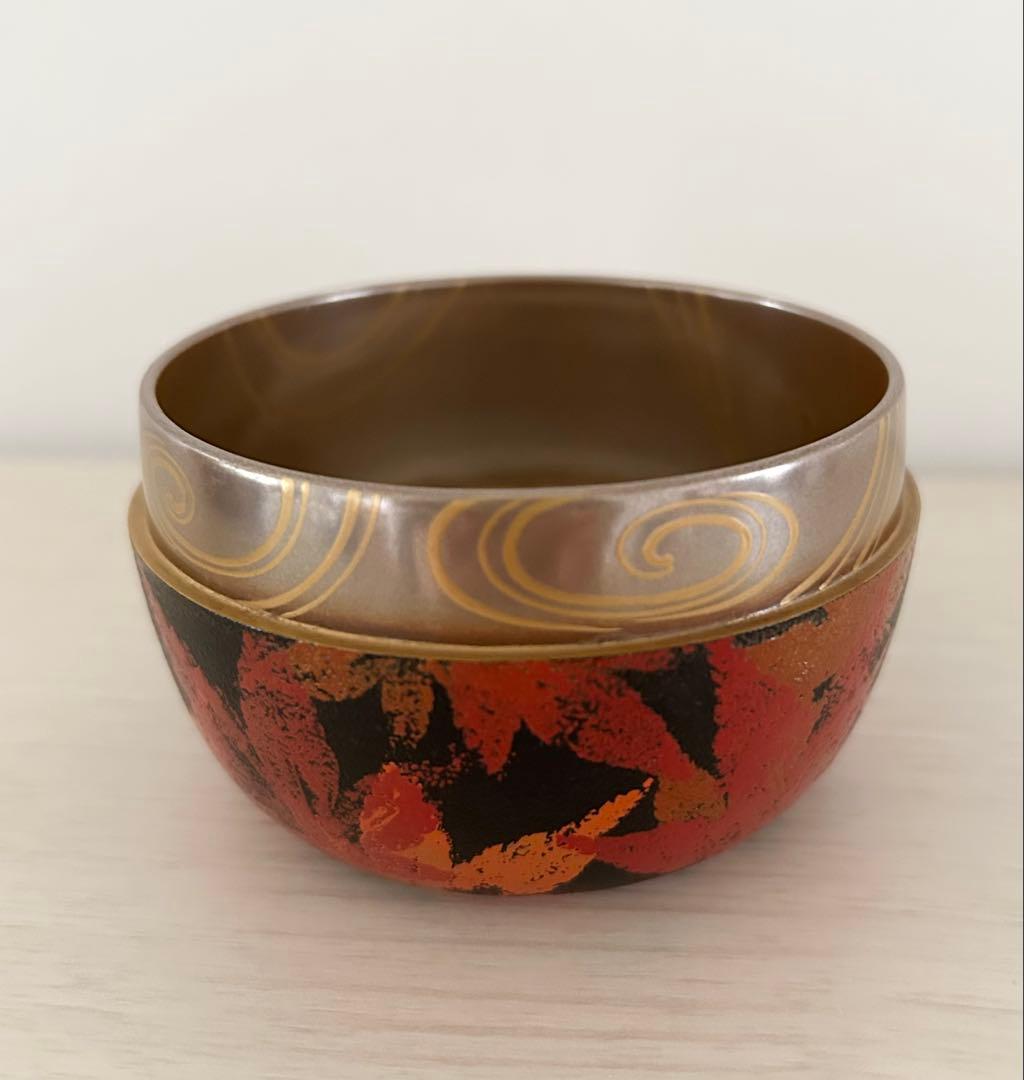 サンシャイン 平棗 紅葉 宗山作一閑