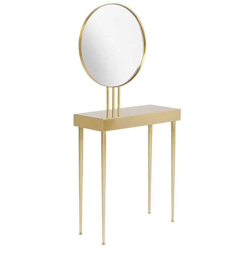 KARE コンソールミラー　ゴールド ドレッサー
