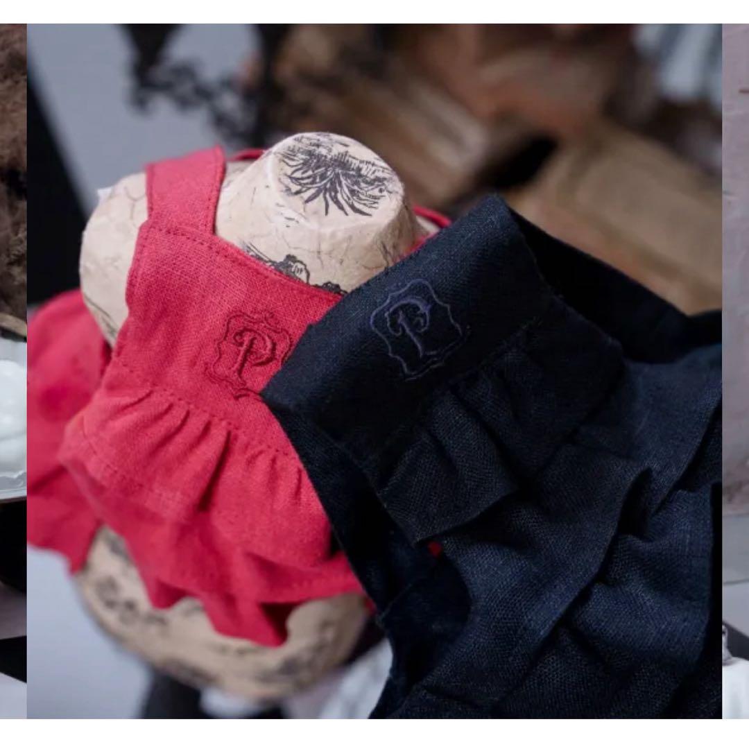 PP* closet フェスティブリネンジャンパースカート