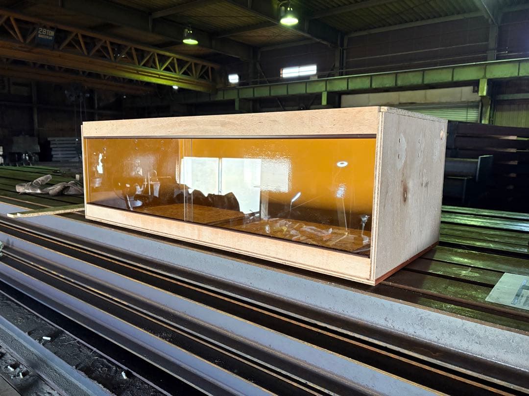 爬虫類ケージ　110×45×35 天板以外防水加工　爬虫類　ケージ　ペット　飼育