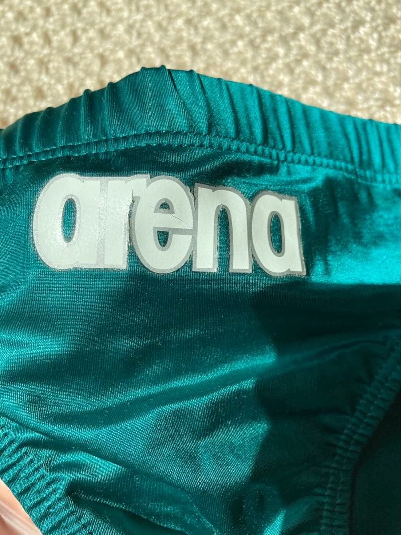 arena 競パン M 初期NUX ARN-V4511 光沢　グリーン