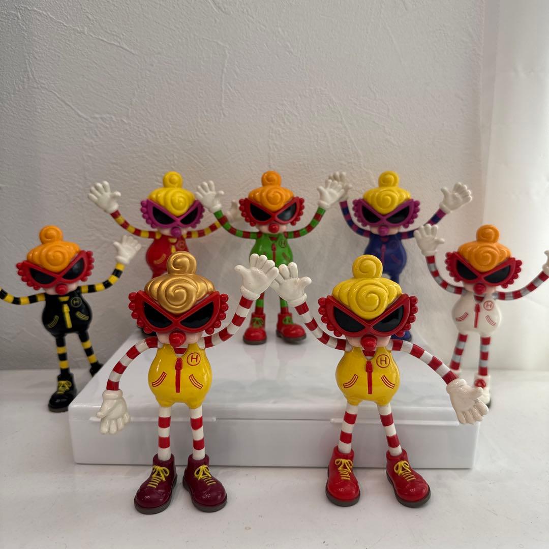 最終値下げ❣️ヒスミニ 針金ミニ 7体セット ハリガネ人形