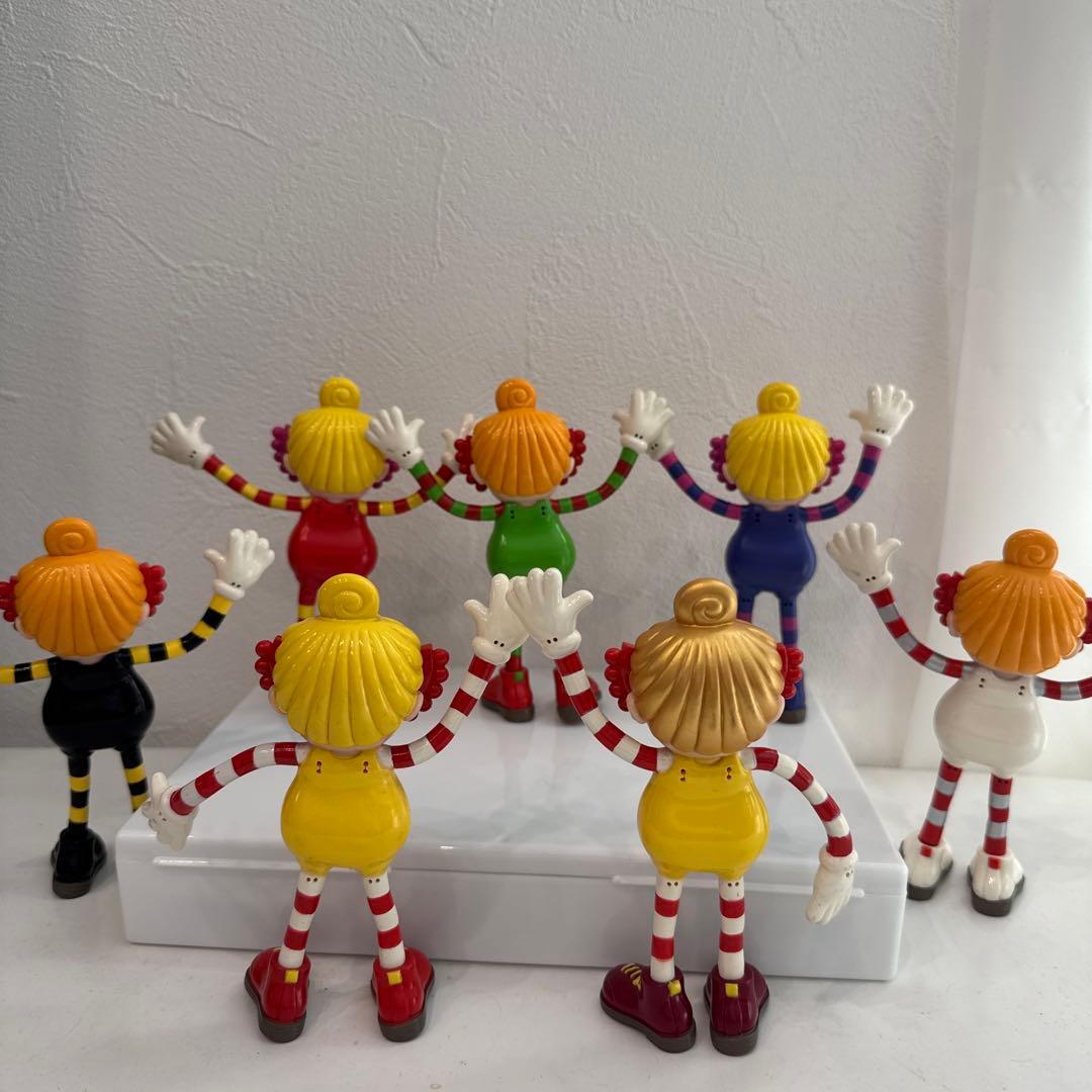 最終値下げ❣️ヒスミニ 針金ミニ 7体セット ハリガネ人形