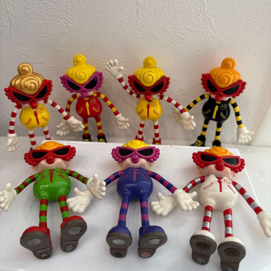 最終値下げ❣️ヒスミニ 針金ミニ 7体セット ハリガネ人形