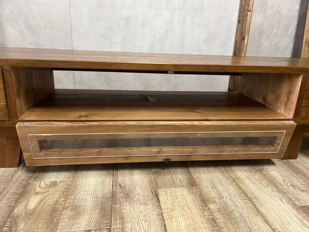 ※購入希望の方がいます 木製テレビ台 引き出し付き シンプルデザイン