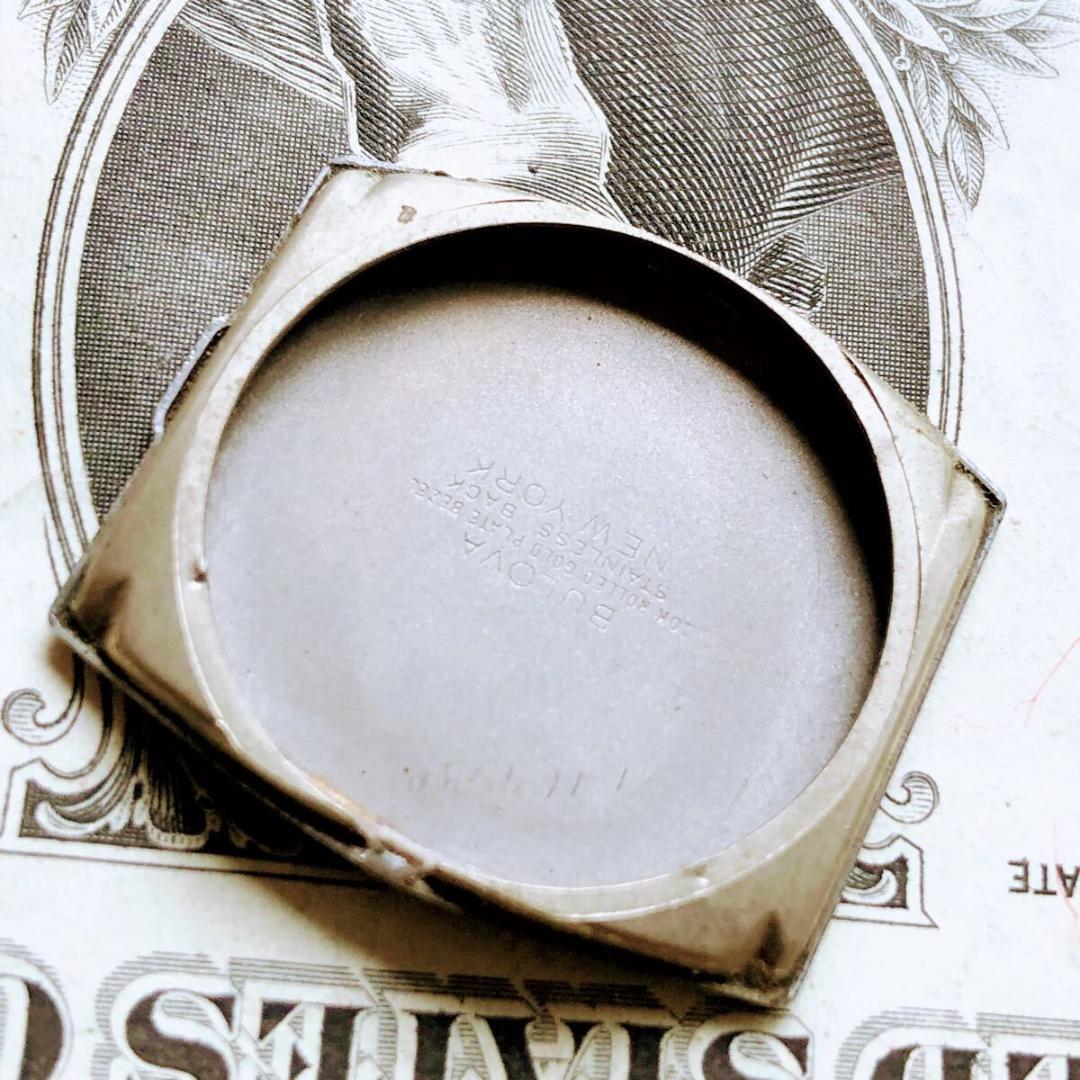 #3800【渋くてお洒落】メンズ 腕時計 ブローバ 動作品 アンティーク 手巻き