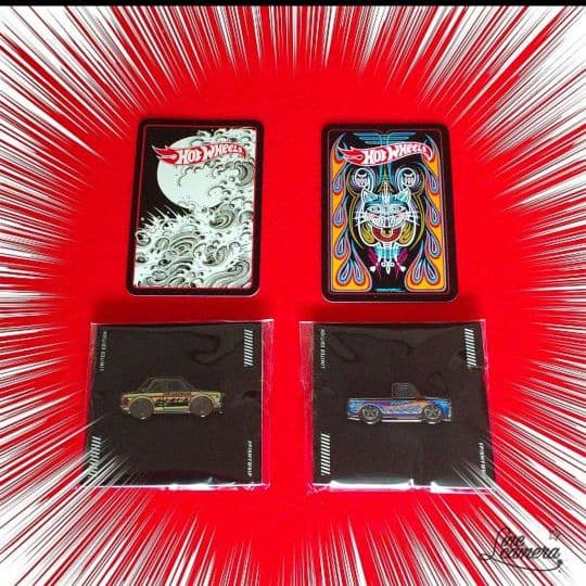 ノスタルジック2デイズジャパンコンベンション 限定品ダットサン510&ピンバッチ