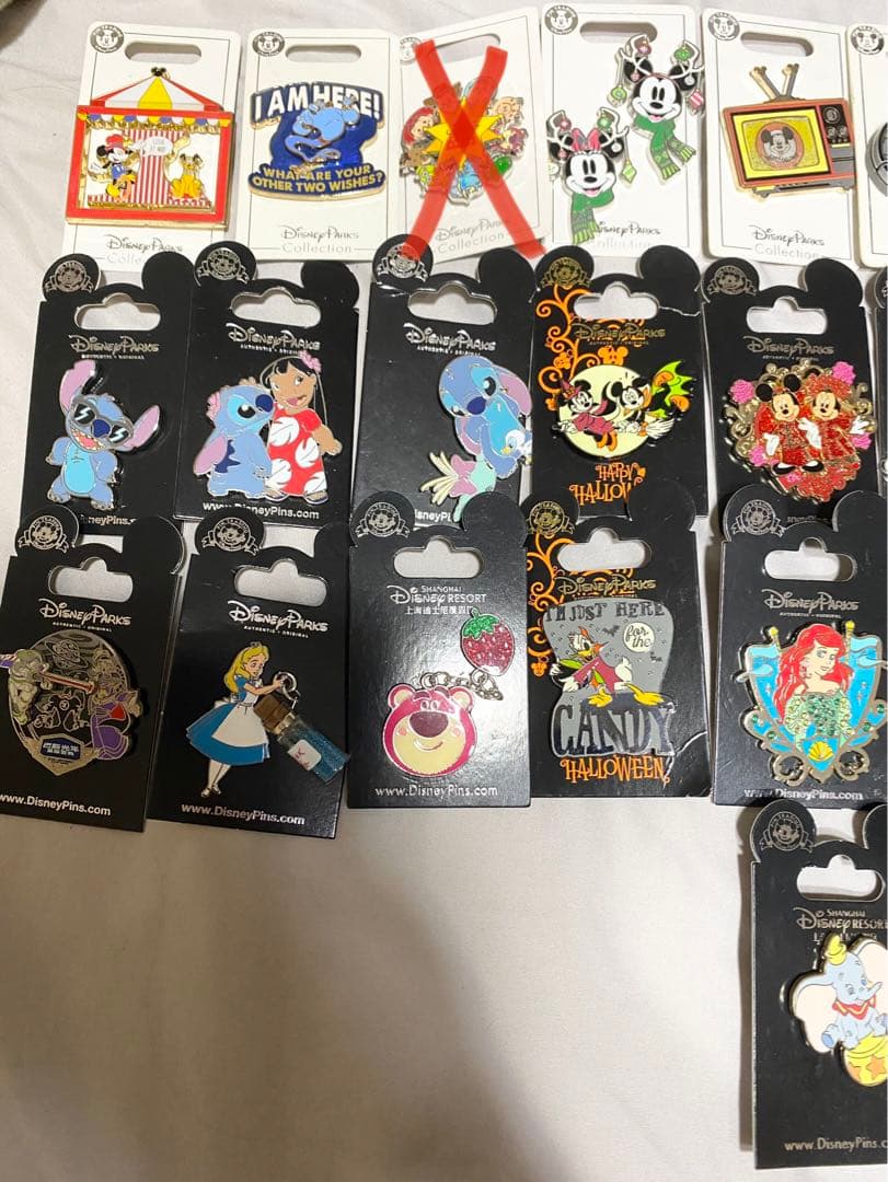 上海ディズニーピンバッジ