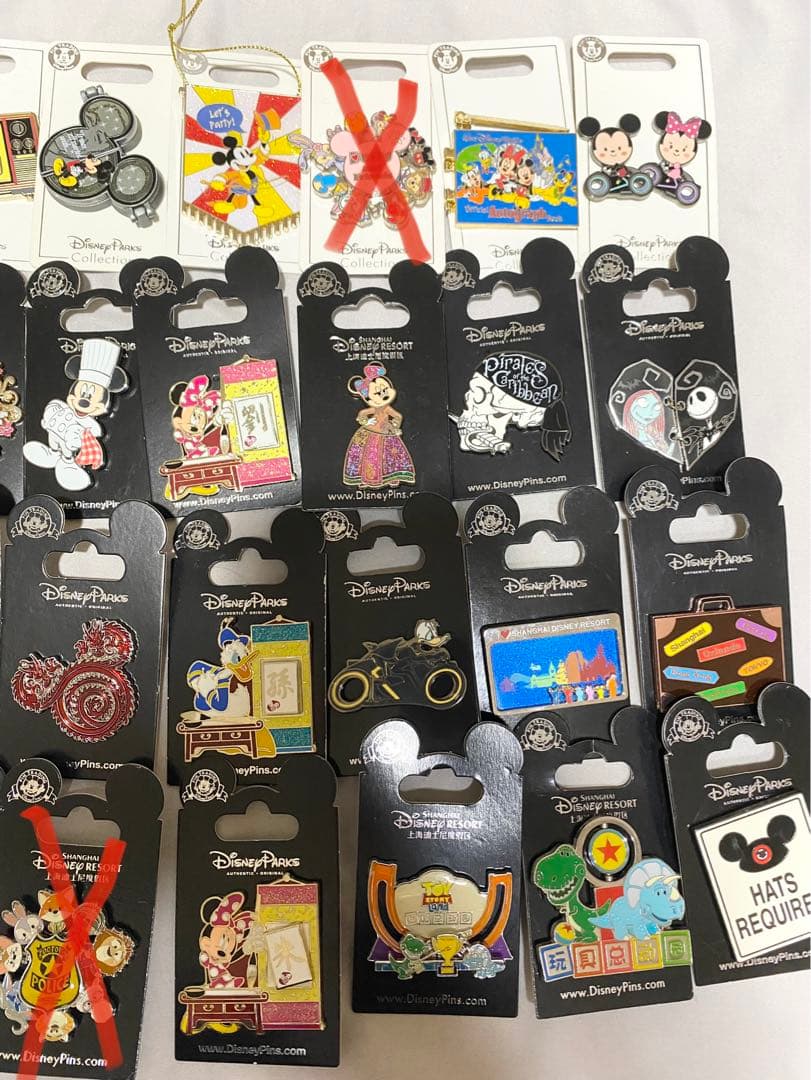 上海ディズニーピンバッジ