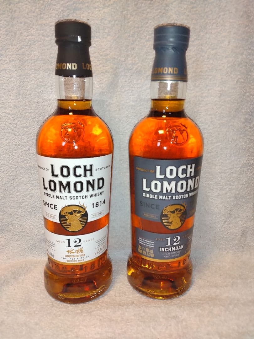 ロッホローモンド12年 ミズナラ & INCHMOAN セット