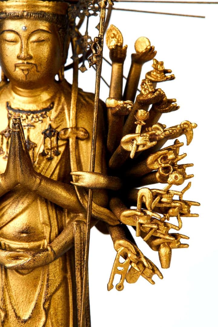 ★新品同様★イスム TanaCOCORO 掌 仏像 千手観音～慶派～★17