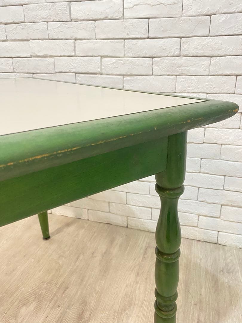 【東京23区配送無料】　飛騨産業　ダイニング　テーブル　アンティーク　ビンテージ