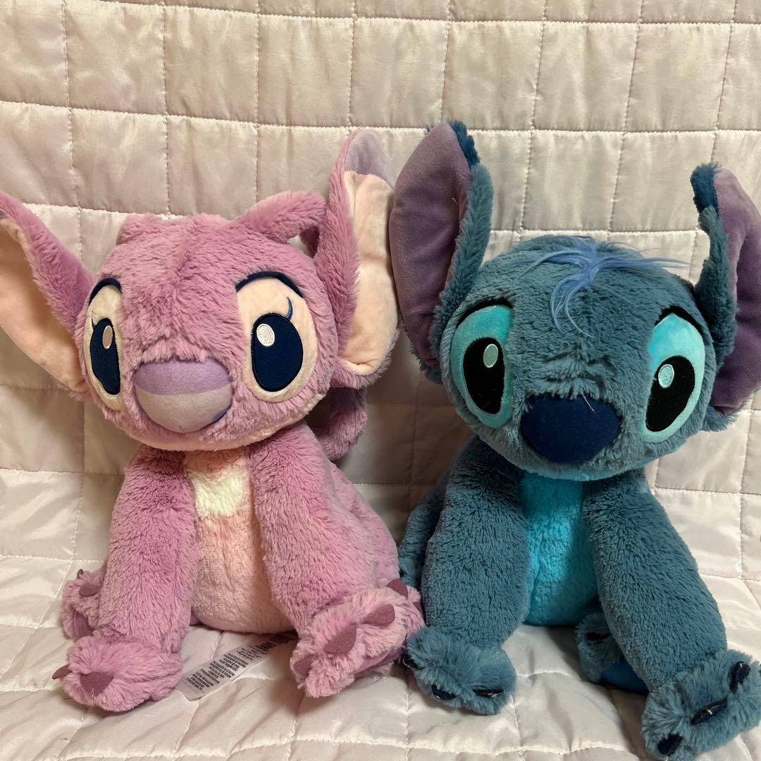 スティッチ エンジェル ぬいぐるみセット ディズニー