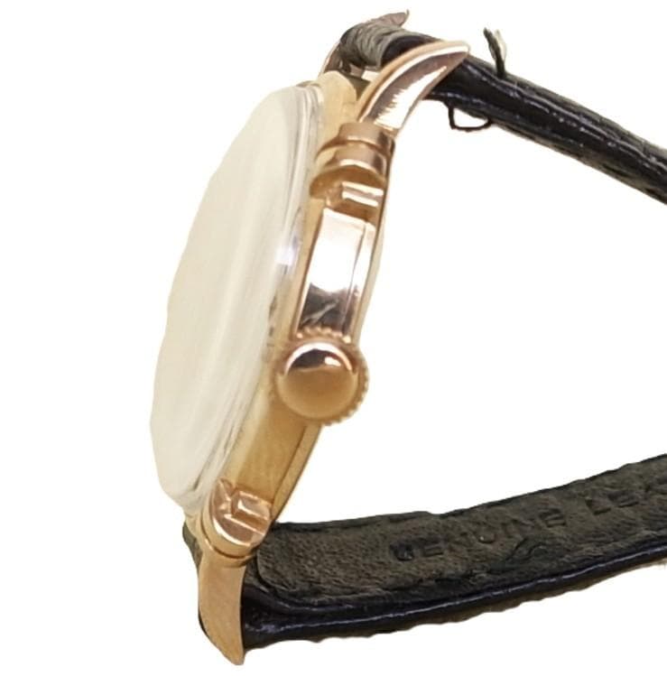 ★美品BENRUS14GOLD無垢17石手巻き分解掃除済み★