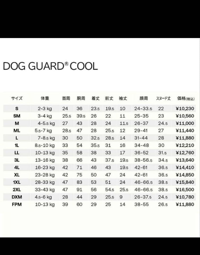 Alphaicon ドックガードクール　Lサイズ