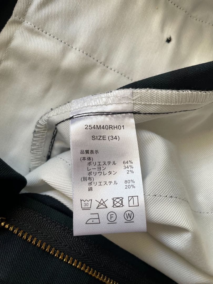 新品 34 ロンハーマン RHC 別注 Dickies ウォッシャブル パンツ