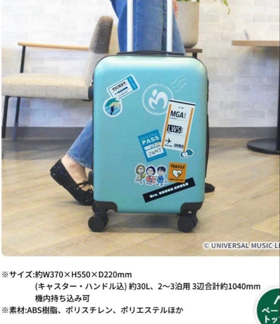 Mrs.GREEN APPLEキャリーケース　ローソンキャンペーン当選品