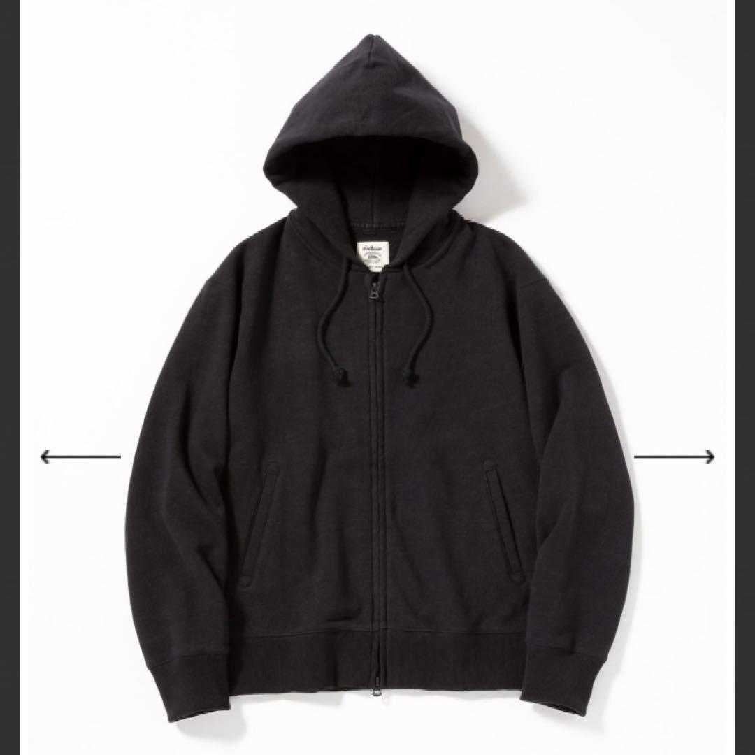 ジャックマン GG Sweat Parka (XL) ブラック JM7293