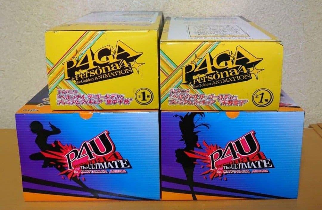 P4 ジ・アルティメット イン マヨナカアリーナ 里中千枝 天城雪子 フィギュア