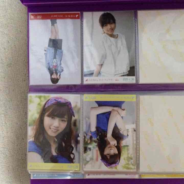 乃木坂46 西野七瀬 生写真 バラ