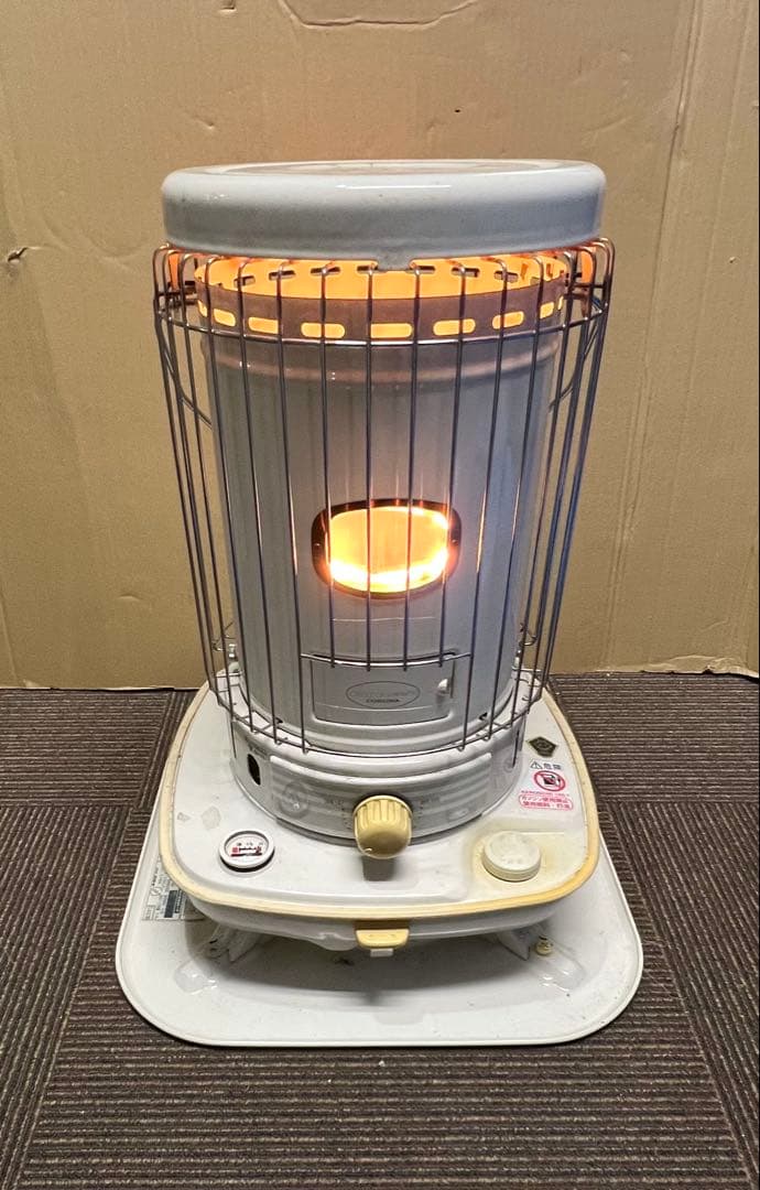 CORONA石油ストーブ 円筒形