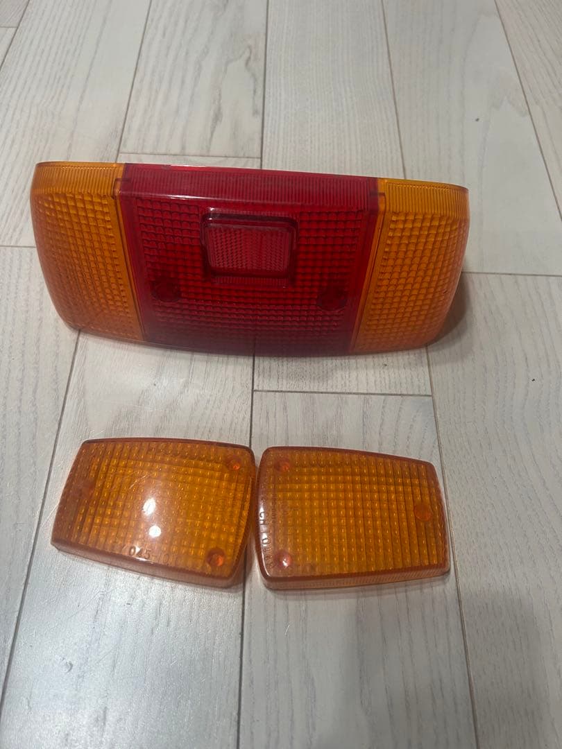 cbx純正 当時物　本物STANLEY テールランプ 3個セット