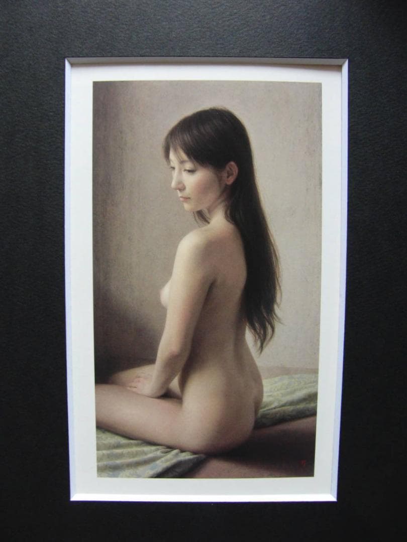 塩谷 亮、髪、厳選、希少画集・額装画、新品高級額 額装付、状態良好