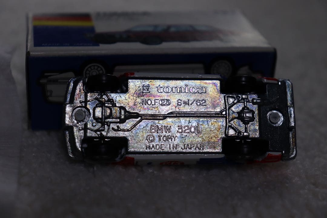 BMW 320i F43 トミカ　グループA フェア　日本製　青箱