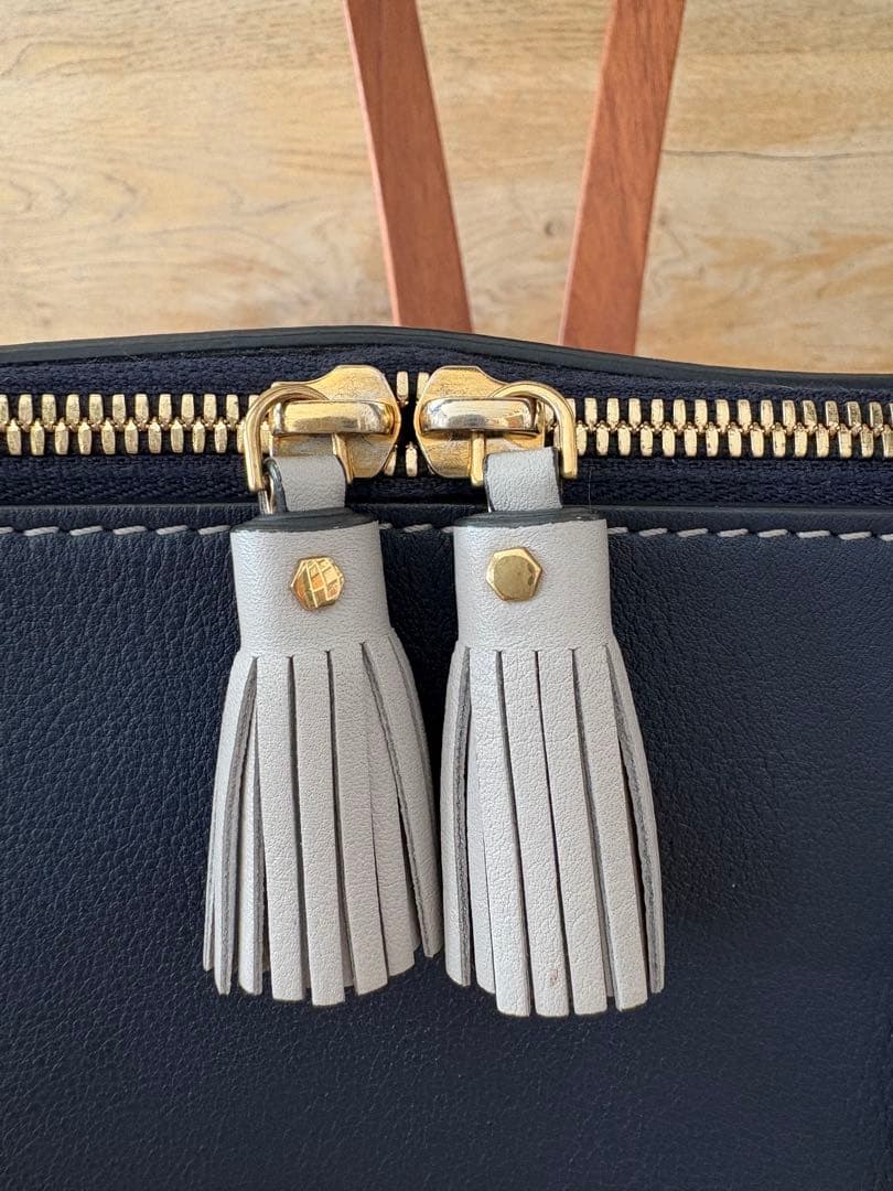 ANYA HINDMARCH Wedge：ウェッジ 三角形のバッグ