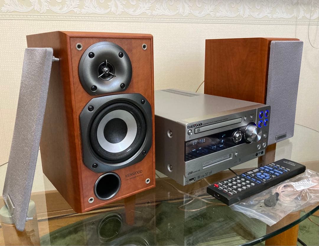 上級機ケンウッドHi-Fi コンポRD-UDA77・スピカーUDA77【綺麗】