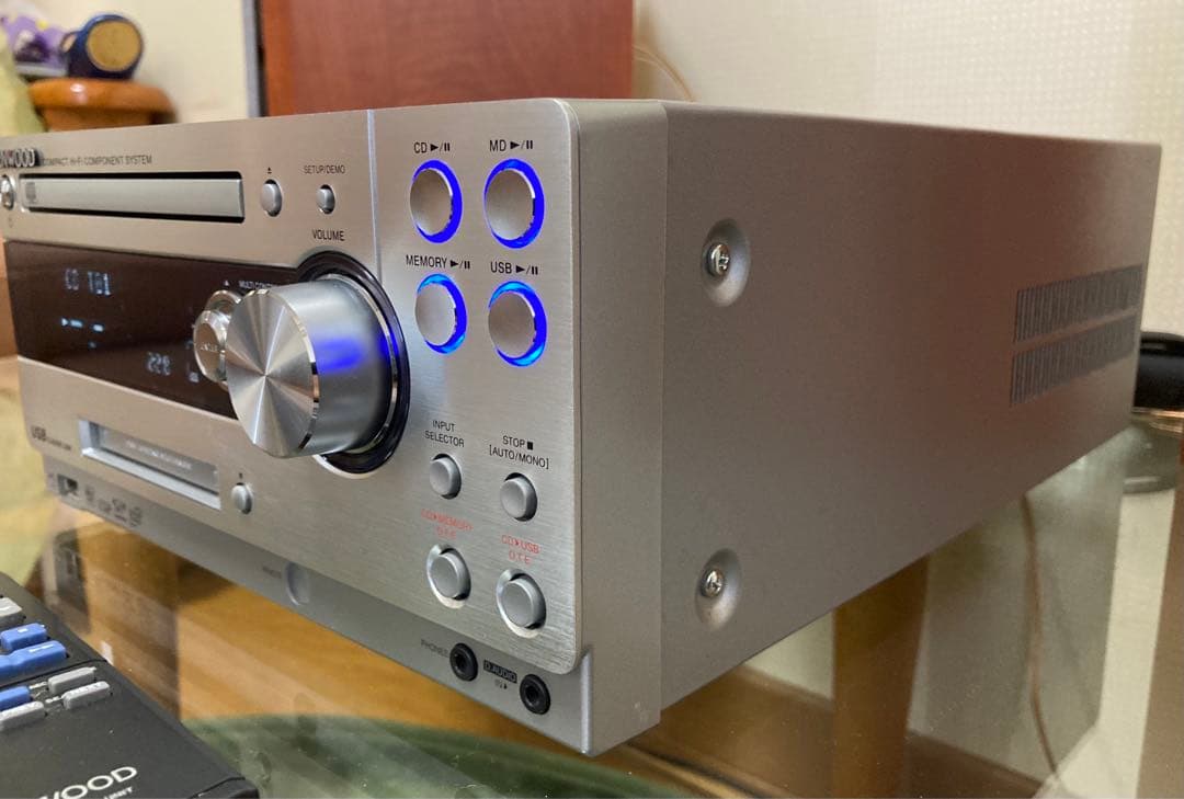 上級機ケンウッドHi-Fi コンポRD-UDA77・スピカーUDA77【綺麗】